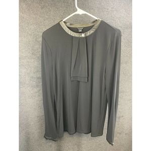 Ann Taylor Womens Size XL Blouse Snap